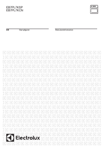 Bedienungsanleitung Electrolux EB7PL7KSP Backofen