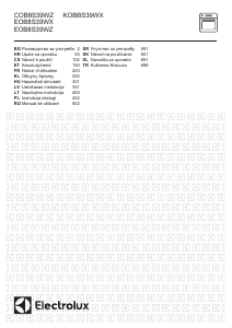 Mode d’emploi Electrolux EOB8S39WZ Four