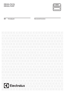 Bedienungsanleitung Electrolux EB3GL7KCN Backofen
