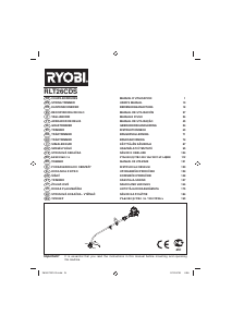 Rokasgrāmata Ryobi RLT26CDS Zāles trimmeris