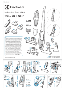 Kasutusjuhend Electrolux WQ81-PANIM Well Q8 Tolmuimeja