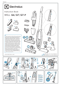 Руководство Electrolux WQ61-44SW Well Q6 Пылесос