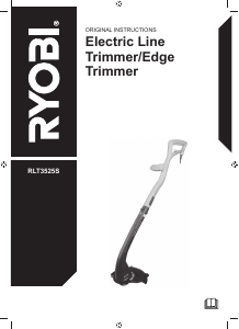 Manual Ryobi RLT3525S Trimmer de gazon