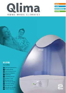 Manual de uso Qlima H218 Humidificador