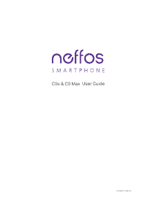 Handleiding Neffos C9 Max Mobiele telefoon