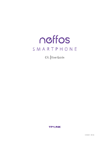 Handleiding Neffos C5L Mobiele telefoon