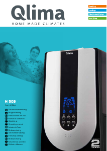 Mode d’emploi Qlima H509 Humidificateur