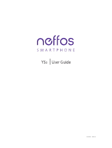 Handleiding Neffos Y5S Mobiele telefoon