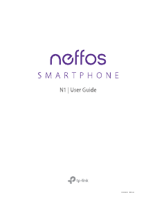 Handleiding Neffos N1 Mobiele telefoon