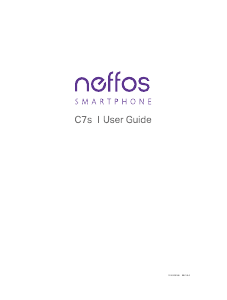 Handleiding Neffos C7s Mobiele telefoon