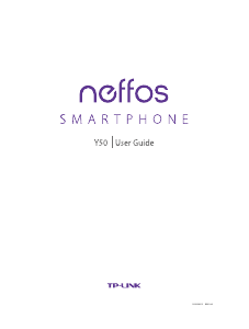 Handleiding Neffos Y50 Mobiele telefoon