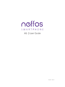 Manual Neffos A5 Mobile Phone