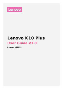 Manual Lenovo K10 Plus Mobile Phone