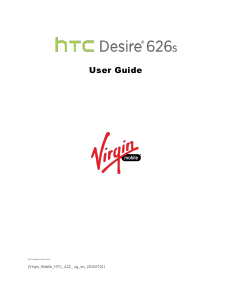 Handleiding HTC Desire 626S (Virgin Mobile) Mobiele telefoon
