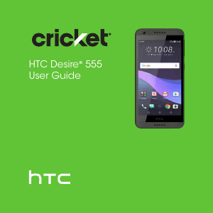 Manual HTC Desire 555 (Cricket) Mobile Phone