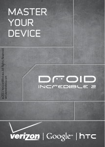 Manual HTC Droid Incredible 2 (Verizon) Mobile Phone