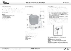 Mode d’emploi Newgen Medicals NX-8037-675 Hydropulseur