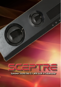 Manual Sceptre SB301523 Speaker