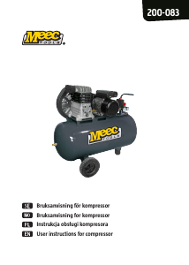 Handleiding Meec Tools 200-083 Compressor