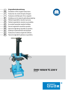 Manual Güde DHH 1050/8 TC-230 V Mașină de spintecat