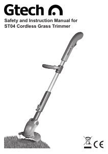 Manual Gtech ST04 Grass Trimmer