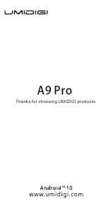 説明書 Umidigi A9 Pro 携帯電話