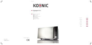 Mode d’emploi Koenic KMW 255 Micro-onde