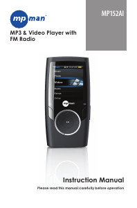 Manual Mpman MP-152AI Mp3 Player