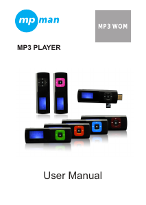 Manual Mpman MP-3WOM Mp3 Player