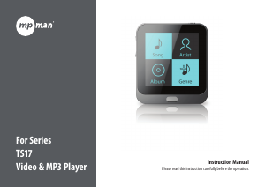 Manual Mpman TS-17 Mp3 Player