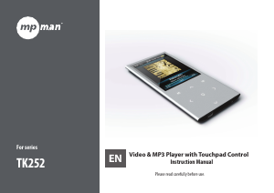 Manual Mpman TK-252 Mp3 Player