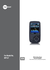 Manual Mpman MP-127 Mp3 Player