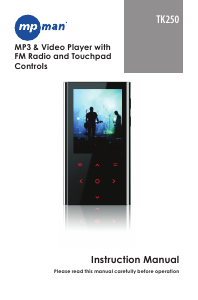 Manual Mpman TK-250 Mp3 Player