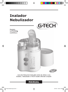 Manual G-Tech Ultraneb Compact Inalador