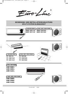 Bedienungsanleitung Euro-Line AWR 218 CLE Klimagerät