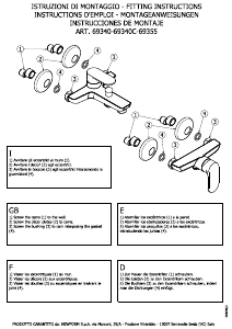 Manual Newform 69340 Extro Faucet