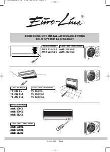 Bedienungsanleitung Euro-Line AWR 222 CLE Klimagerät