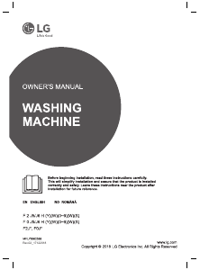 Handleiding LG F2J5HY4W Wasmachine