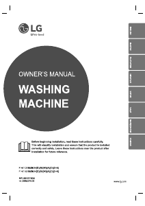 Manual LG F10B8NDA0 Mașină de spălat