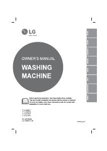 Priručnik LG F12U2TDN5 Stroj za pranje rublja