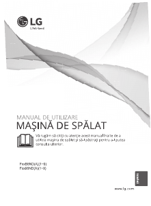 Manual LG F1096NDA3 Mașină de spălat