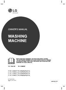 Manual LG FH2G7QDN1 Mașină de spălat