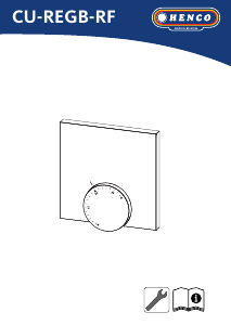 Bruksanvisning Henco CU-REGB-RF Thermostat