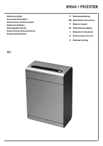 Manual EBA AL 1 Paper Shredder