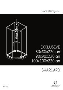 Hướng dẫn sử dụng Camargue Skargard Exclusive (100x100x220) Buồng tắm hoa sen