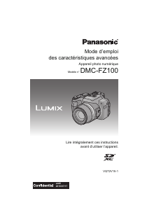 Mode d’emploi Panasonic DMC-FZ100E Lumix Appareil photo numérique