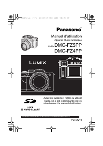 Mode d’emploi Panasonic DMC-FZ4PP Lumix Appareil photo numérique