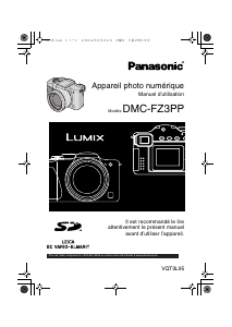 Mode d’emploi Panasonic DMC-FZ3PP Lumix Appareil photo numérique