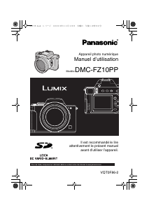 Mode d’emploi Panasonic DMC-FZ10PP Lumix Appareil photo numérique