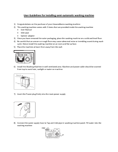 Handleiding AmazonBasics AB2019INWM020 Wasmachine